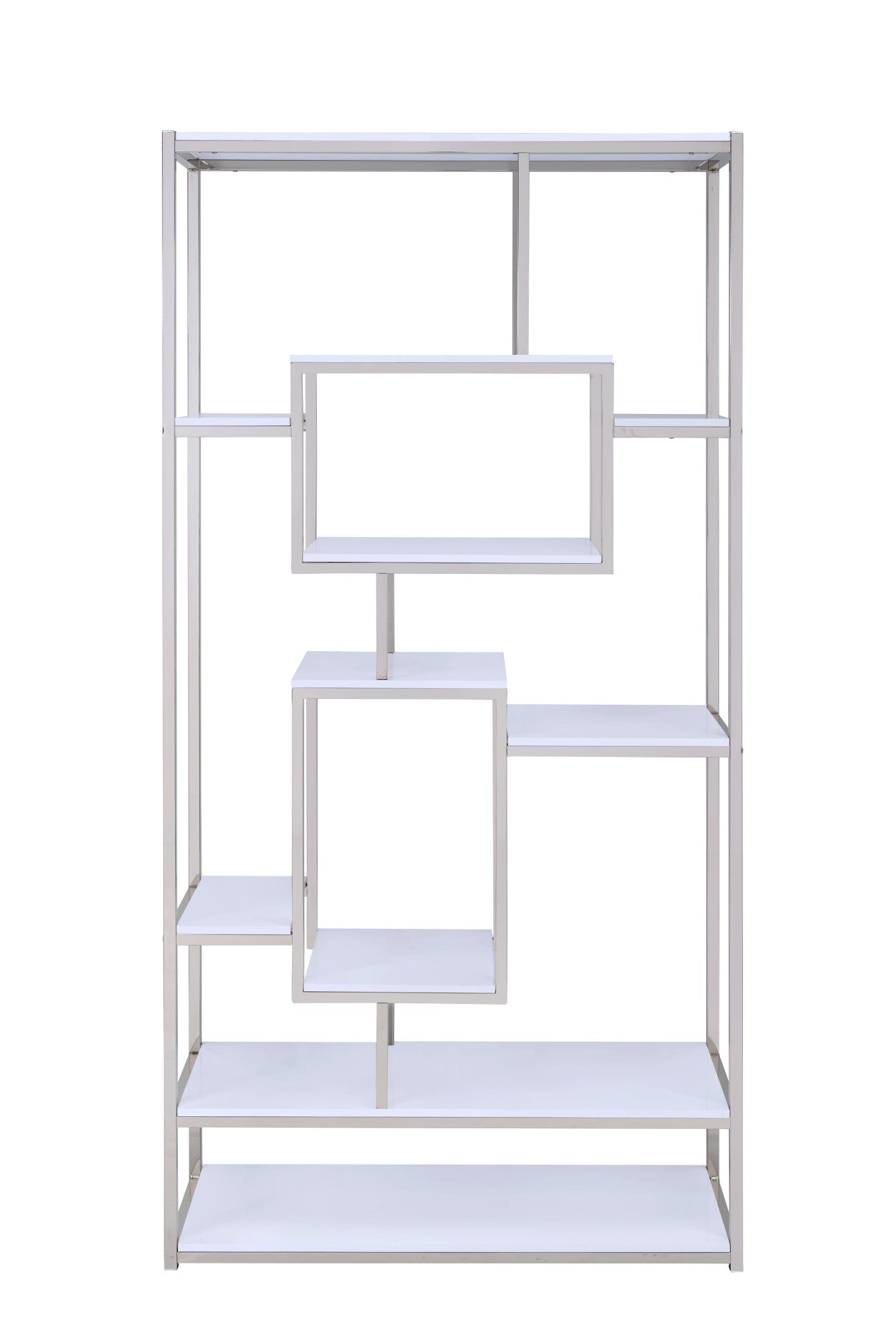 Alize White Bookcase and Desk
