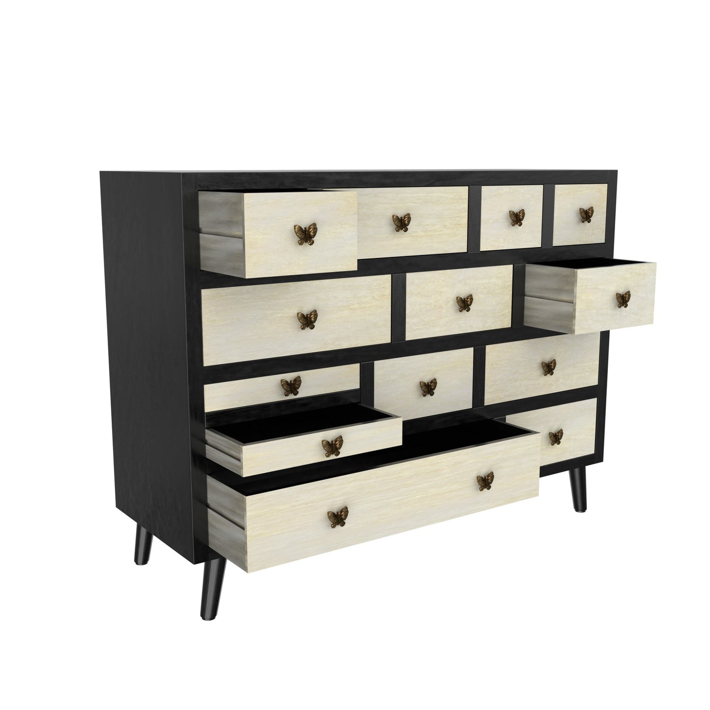 Papillon 13 Drawers Sideboard