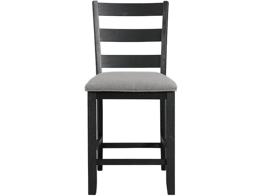 MARTIN Counter Chair (Gray Fabric)
