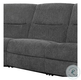 Bryant Ruffles Coal Sectional Armless Chair
