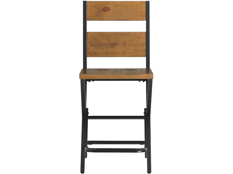 Melton Counter Side Chair in Brown (2 Per Pack)