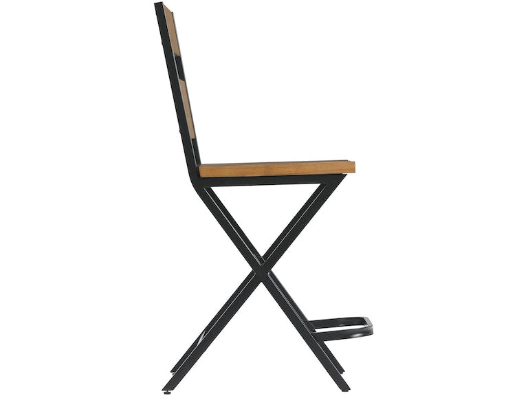 Melton Counter Side Chair in Brown (2 Per Pack)