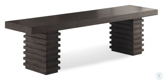 Mila Washed Gray Bench Base