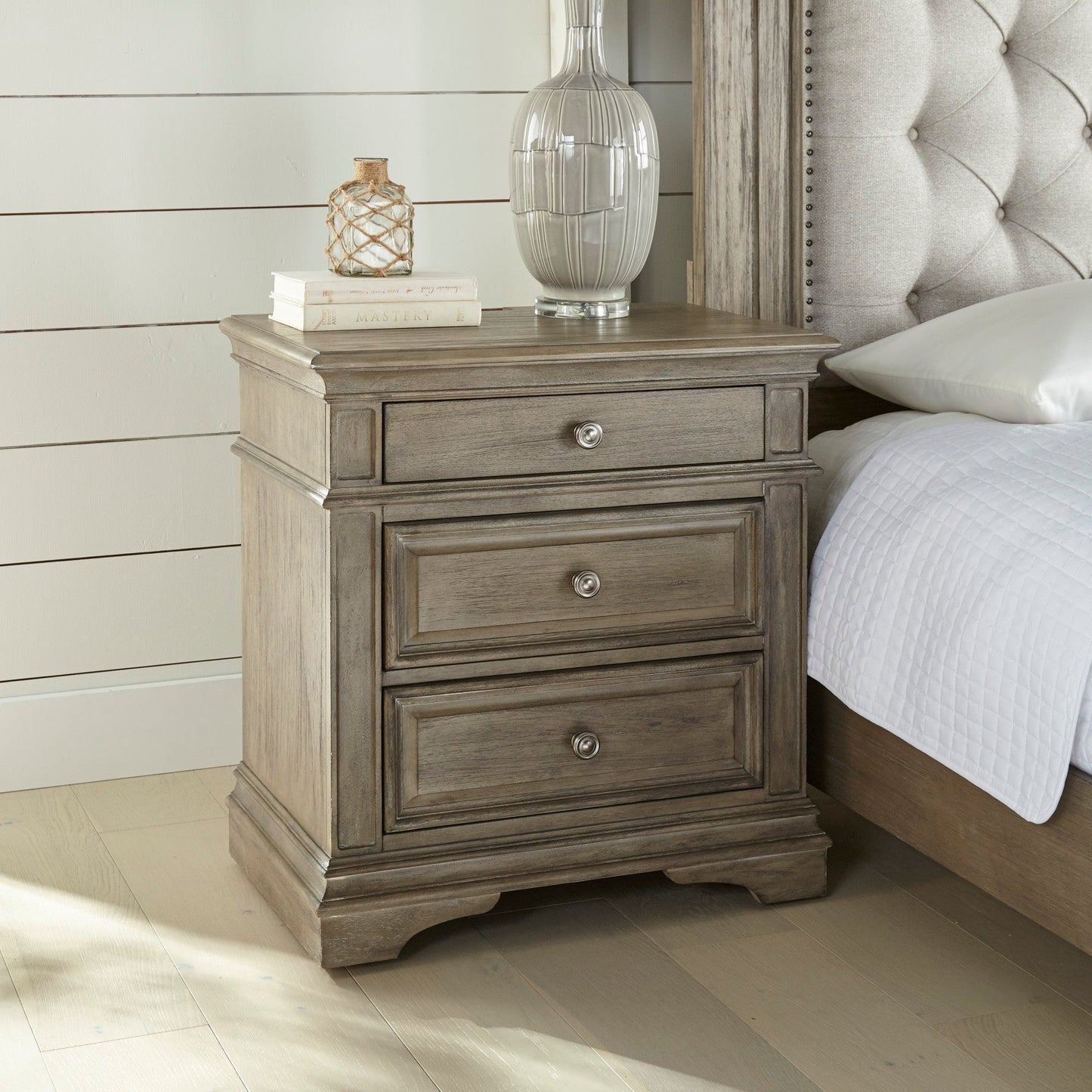 Highland Park Driftwood Nightstand
