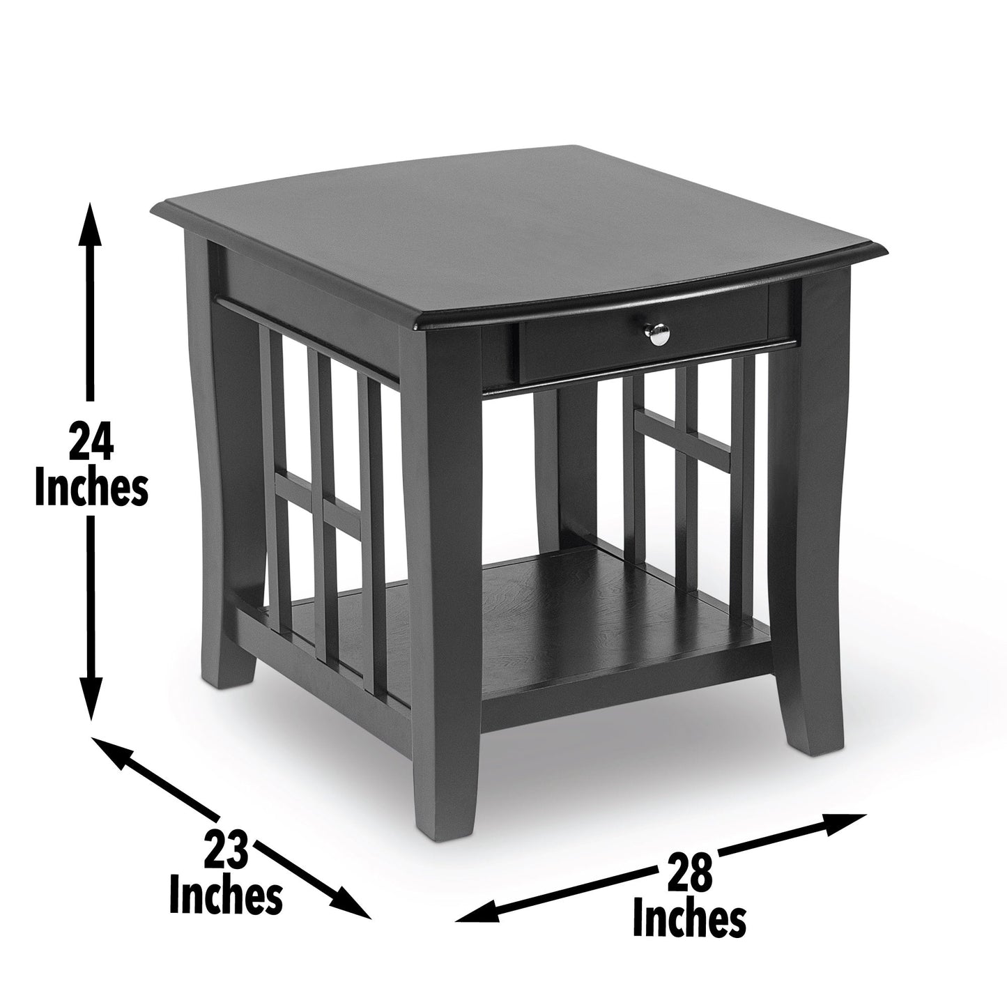 Cassidy End Table 23"x28"x23"