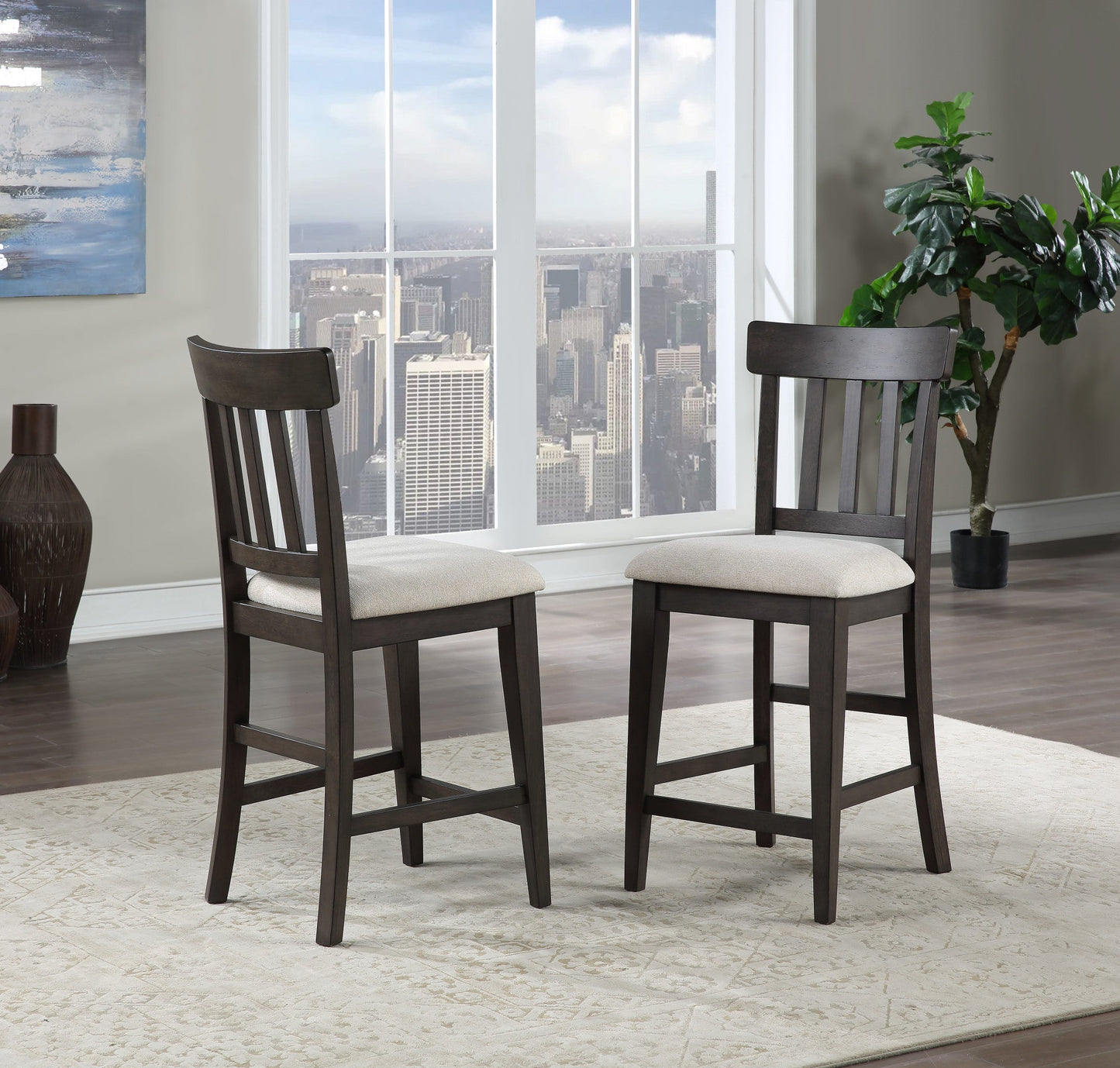 Napa Dusty Cedar Counter Chair