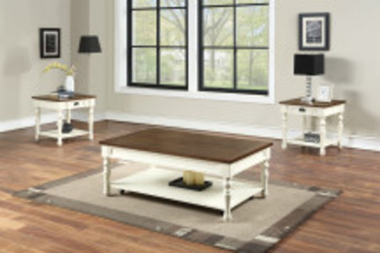 Joanna Ivory/Mocha Occasional 3PC Set