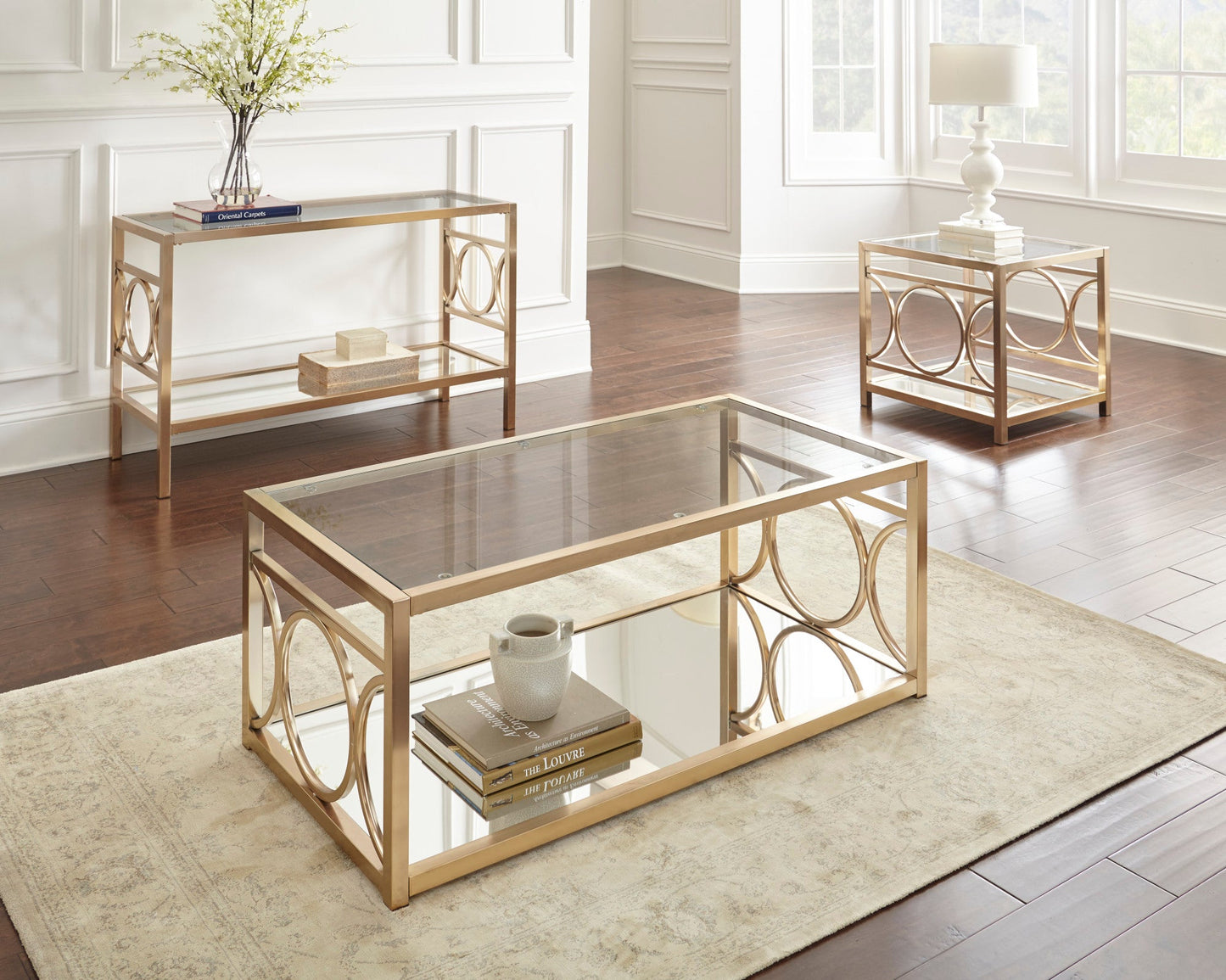 Olympia Cocktail Table Gold