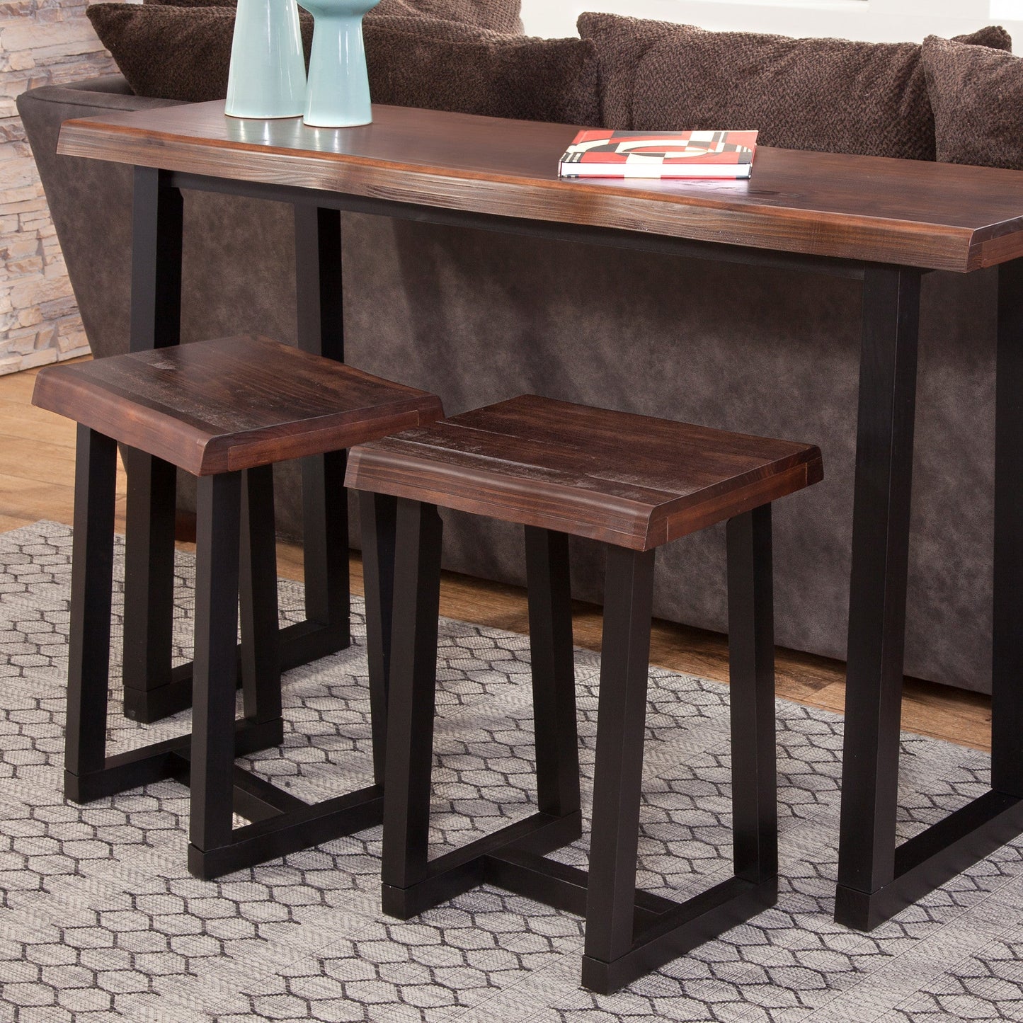 Jennings Live Edge Stool