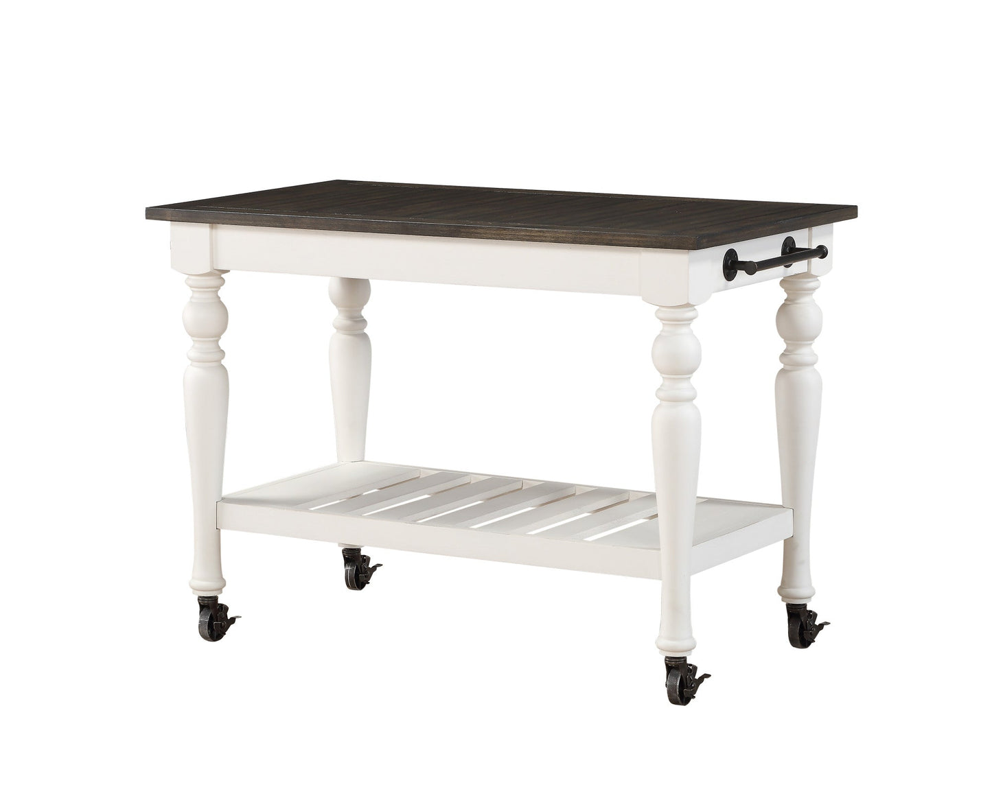 Joanna Two Tone Kitchen Cart