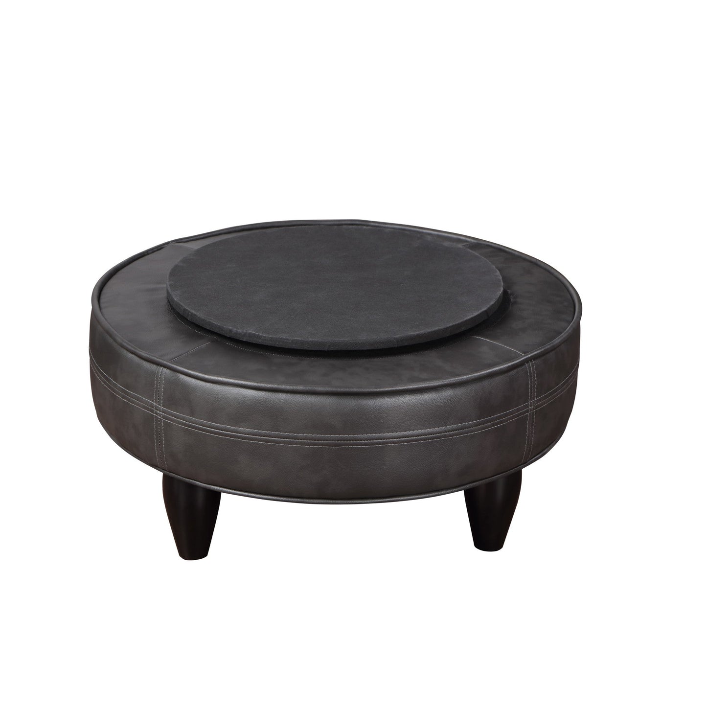 Sophia Accent Chair Gray PU