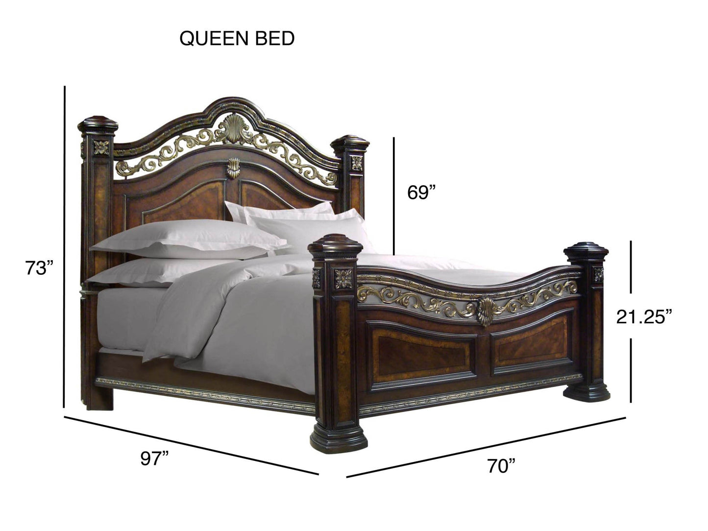 Monte Carlo Queen Bed Complete