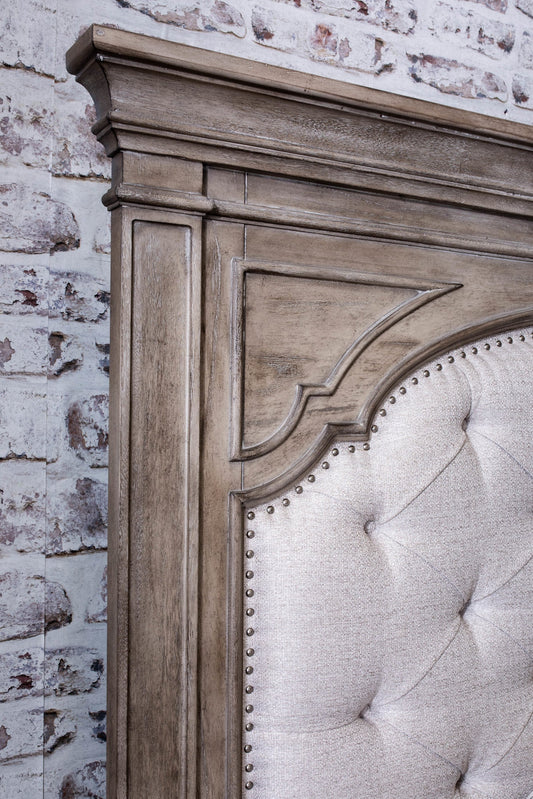 Highland Park Driftwood Queen Headboard