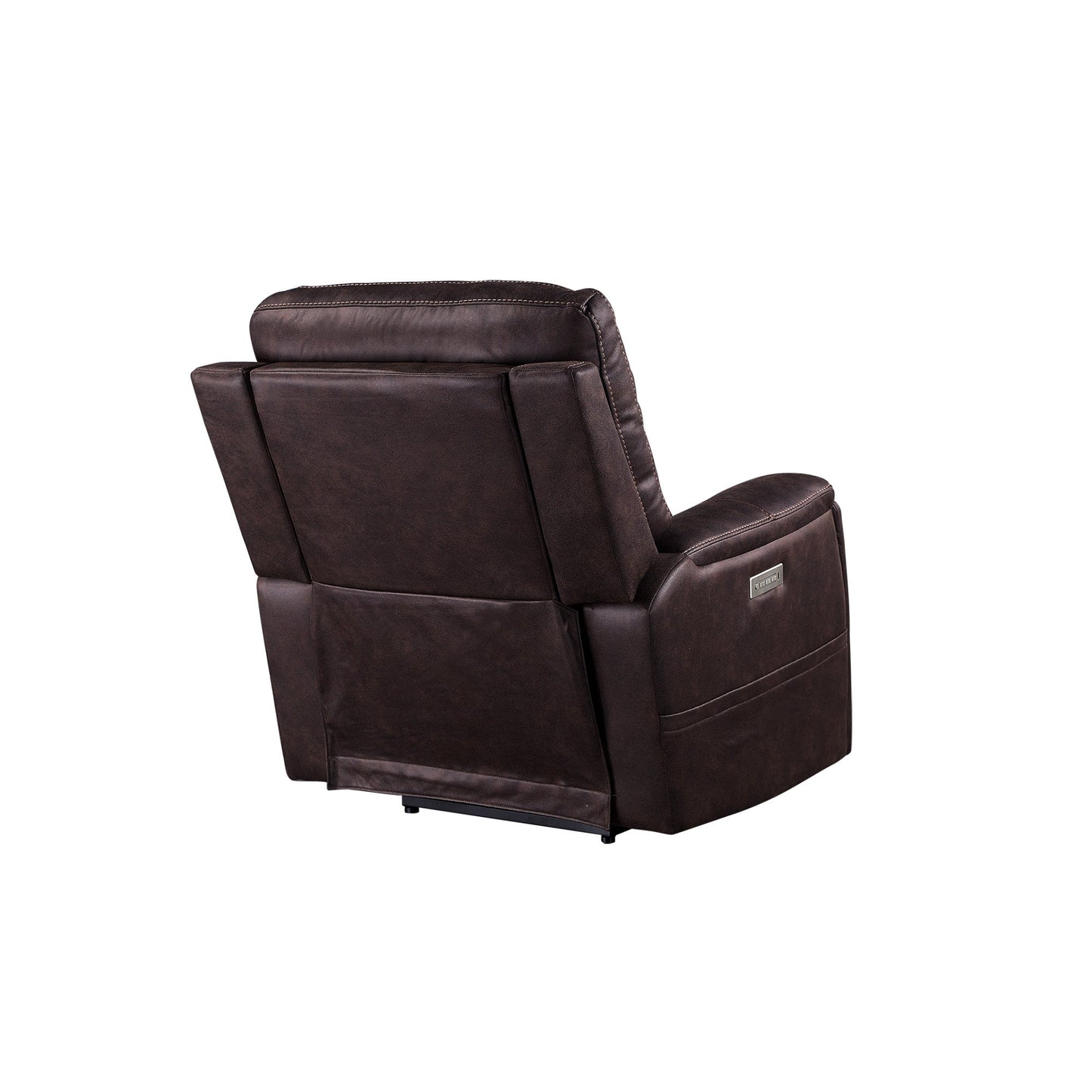 Lexington Canyon Walnut Power Media Recliner