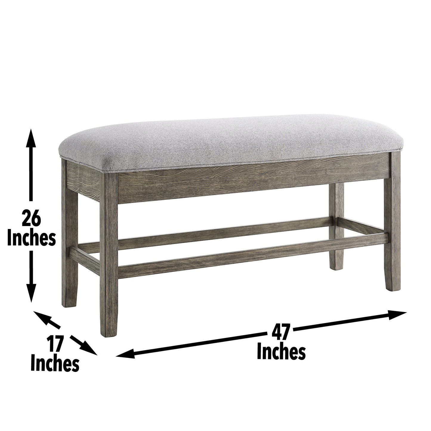 Grayson Storage Counter Bench