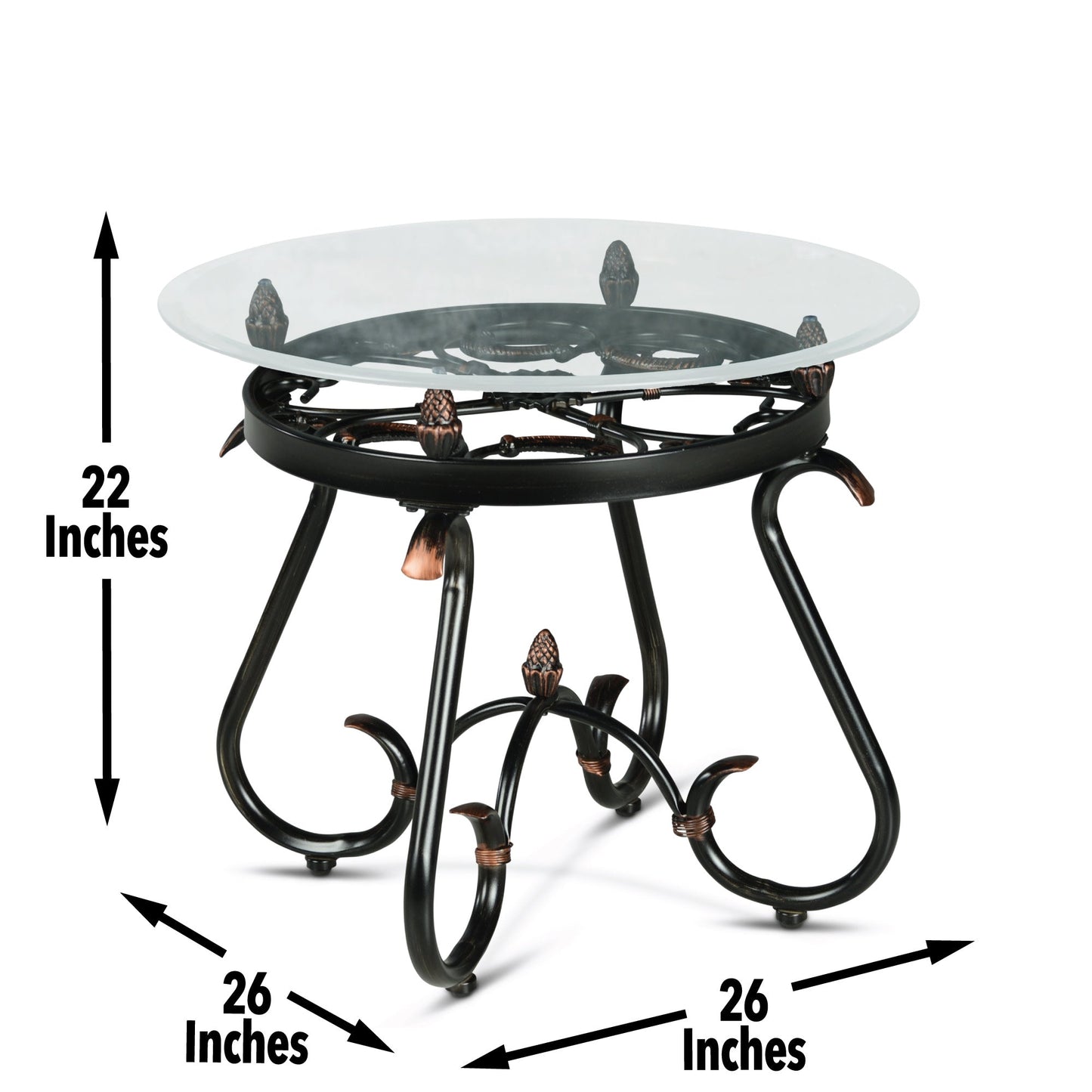 Layton Occasional tableGlassSet