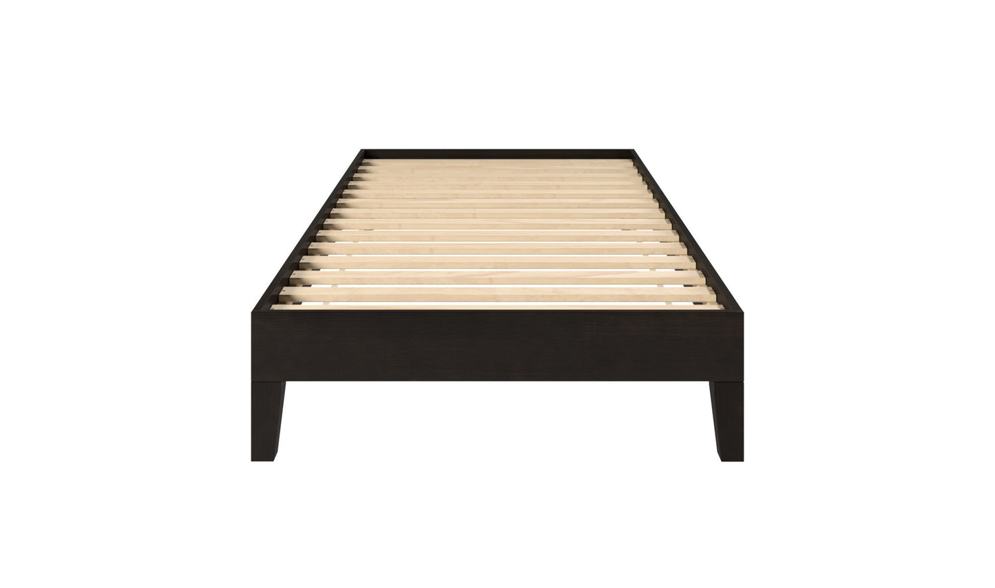 Nix Twin Platform Bed Black