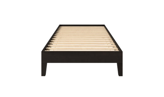 Nix Twin Platform Bed Black