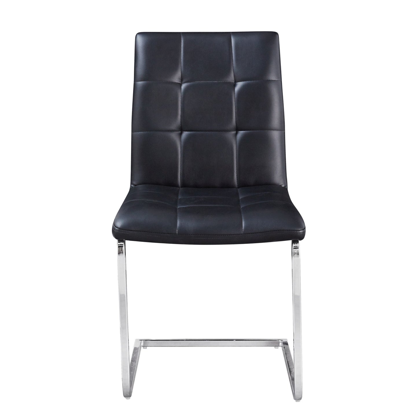 Escondido Black PU Side Chair