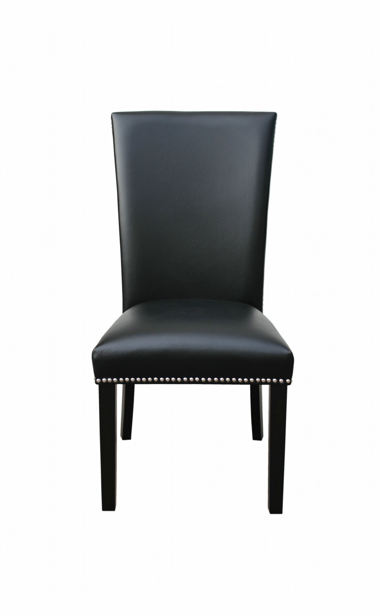 Camila Black PU Dining chair