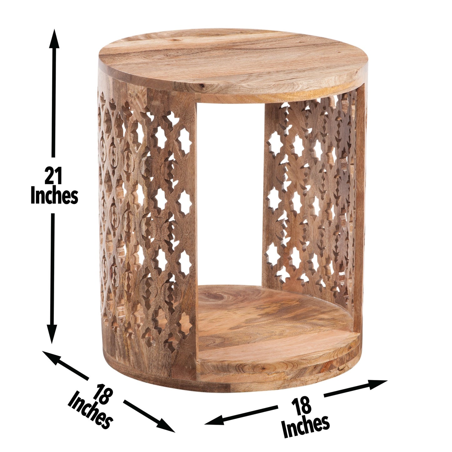 Brinley Round End Table