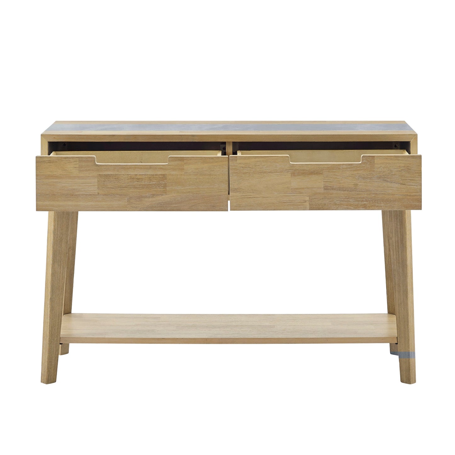 Calgary Gray Sintered Stone Sofa Table