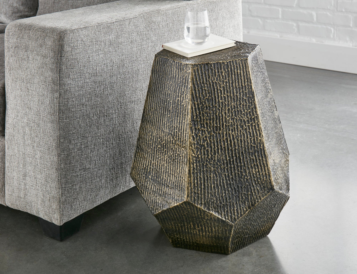 Donato Hexagon End Table