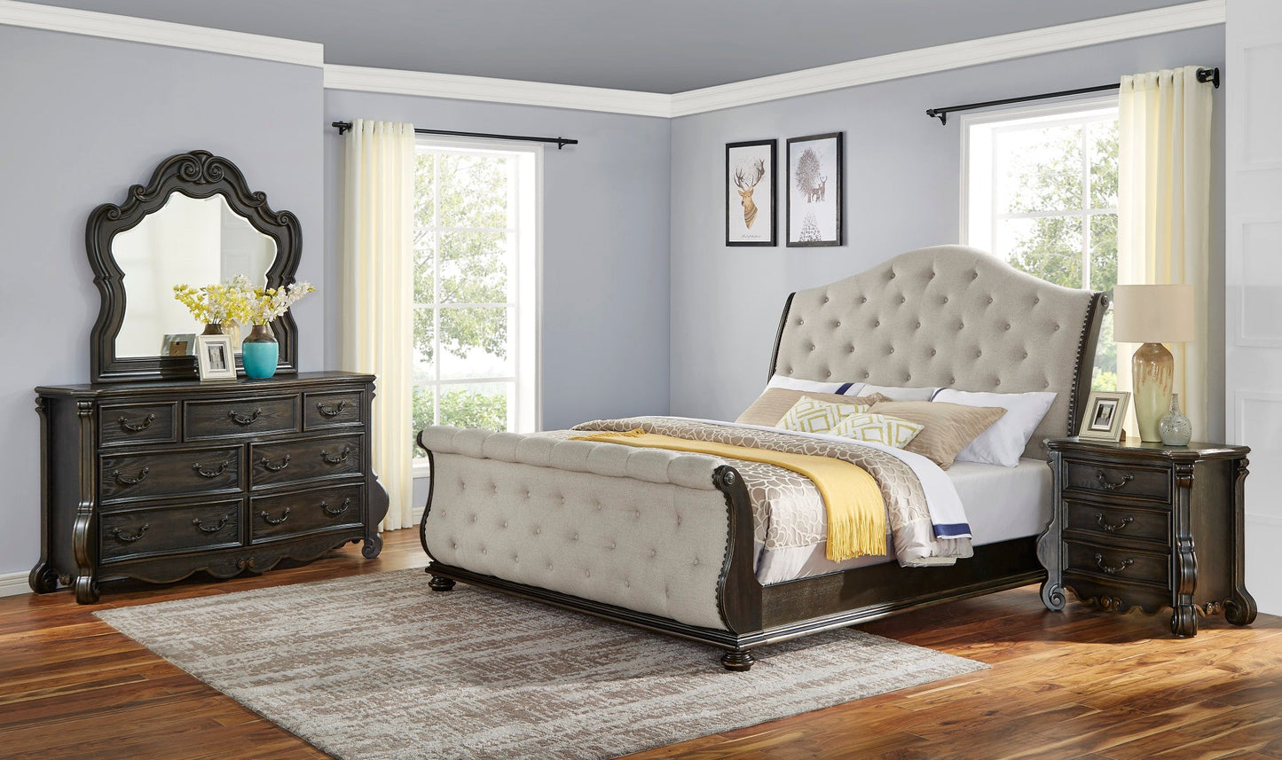 Rhapsody Queen Sleigh Bed