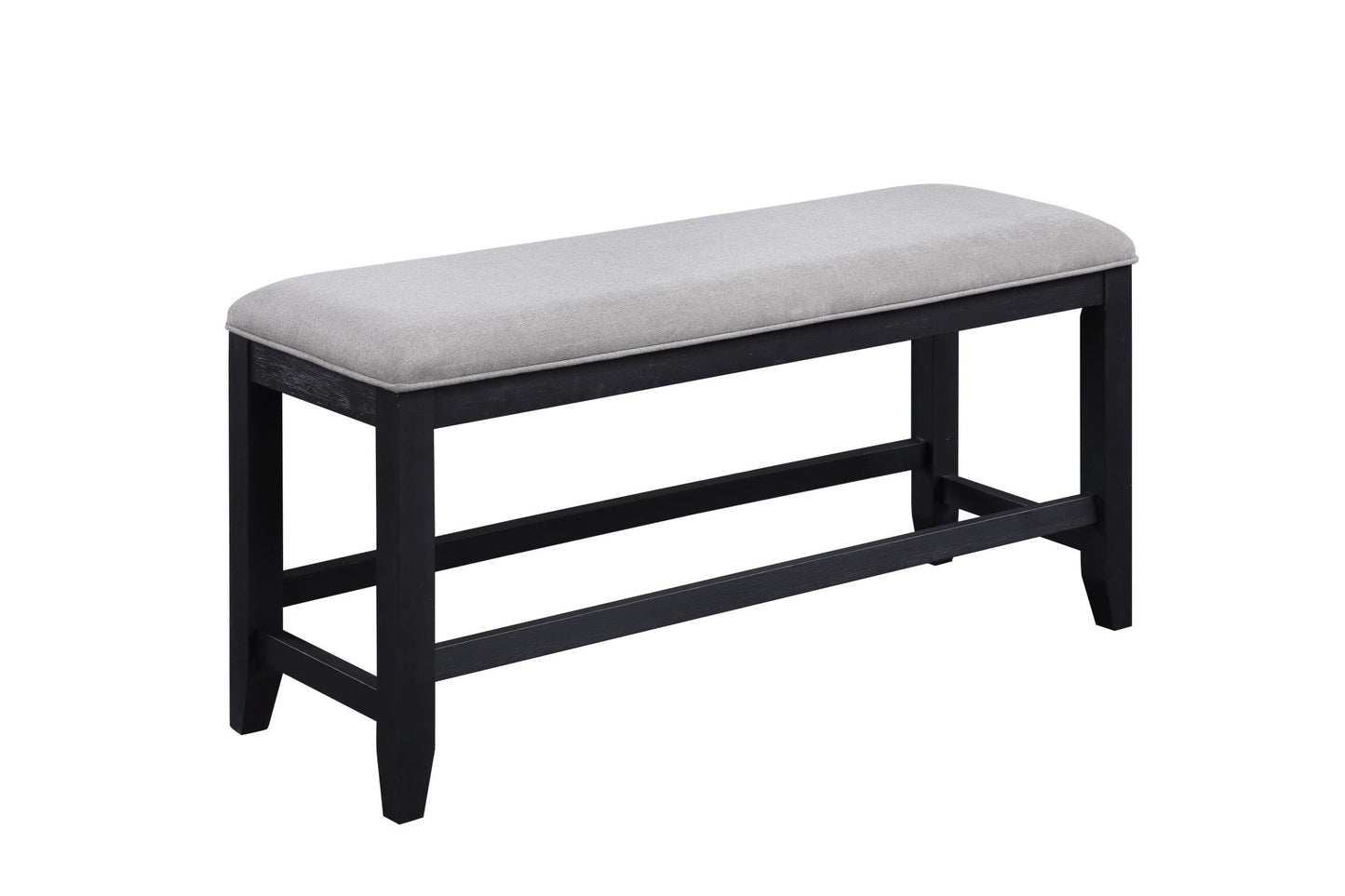 Yves Grey Counter Height Bench
