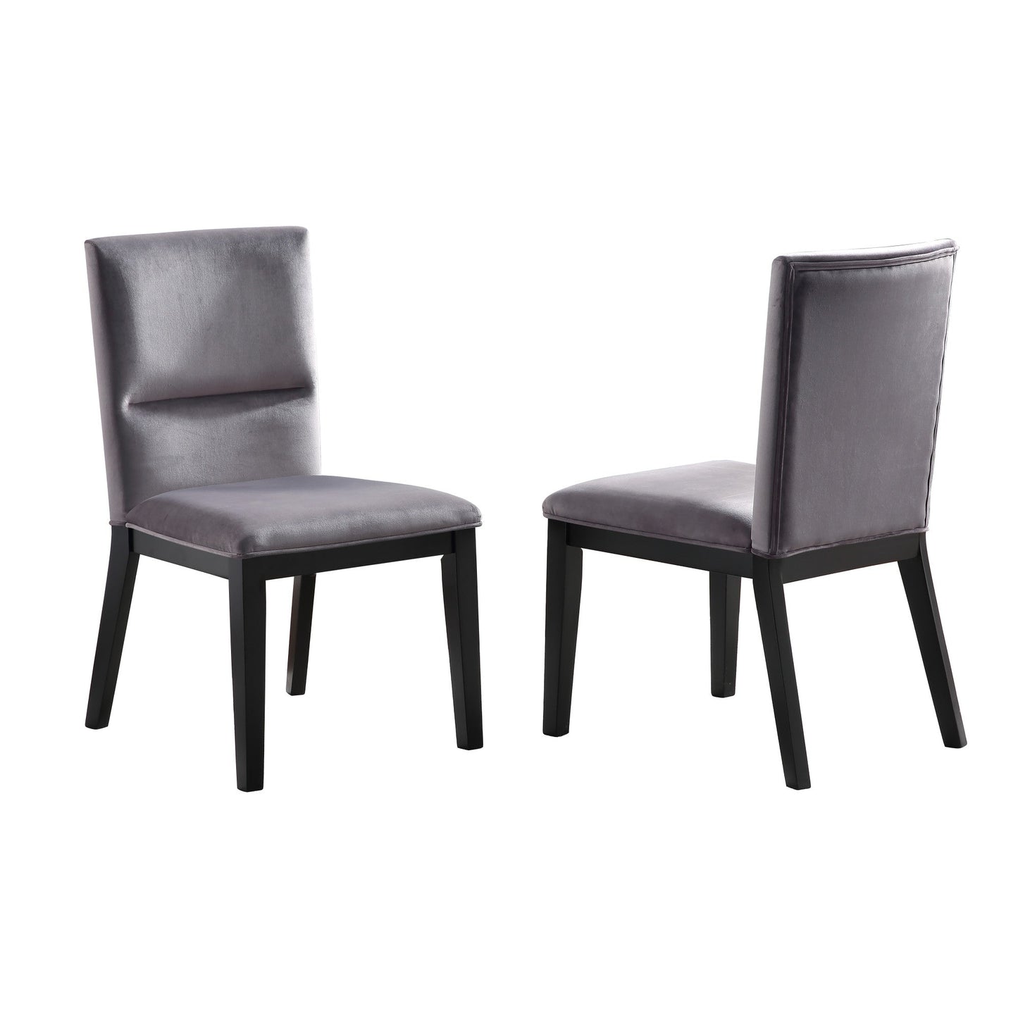 Amalie Grey Side Chair