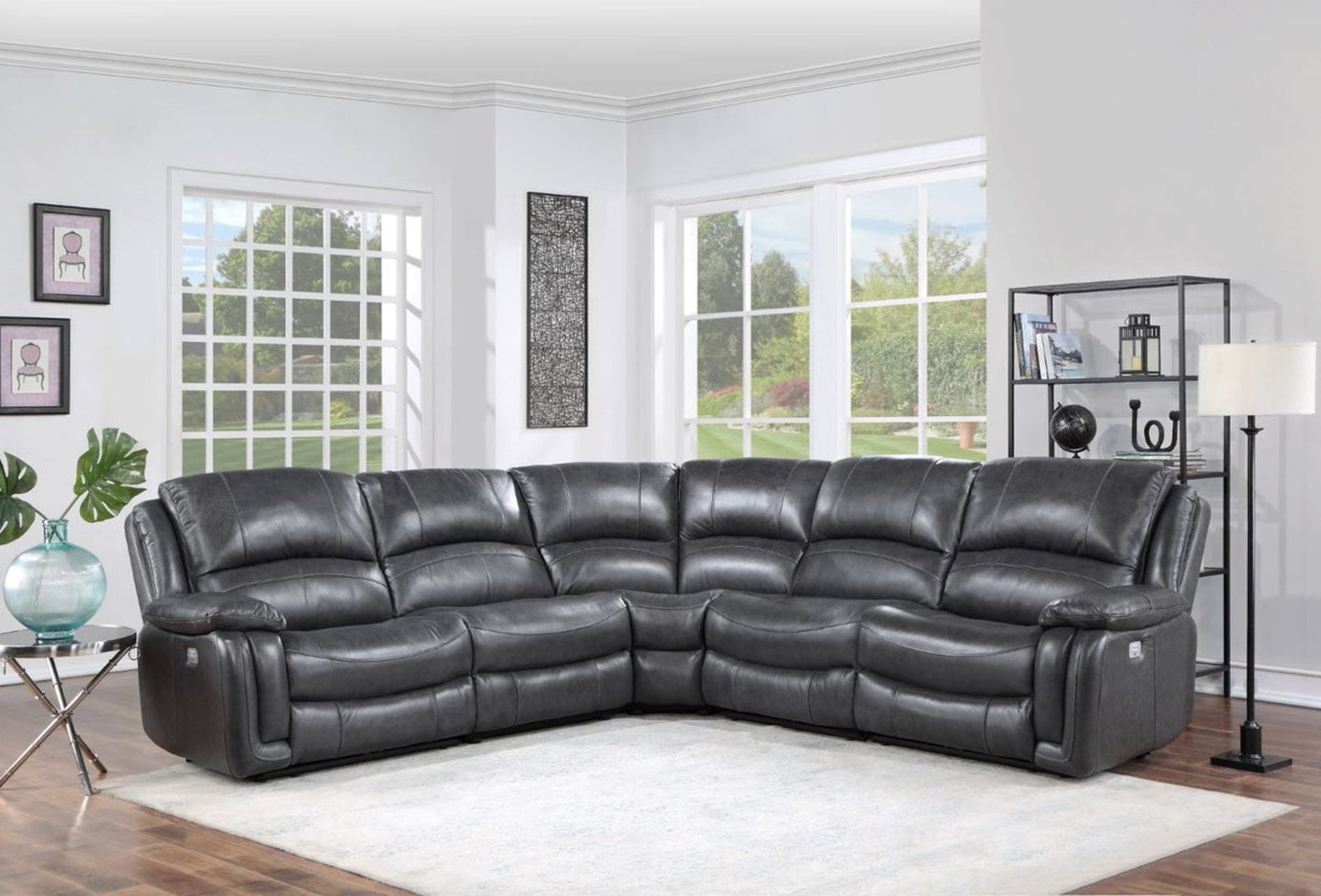 Denver Charcoal 5PC Sectional