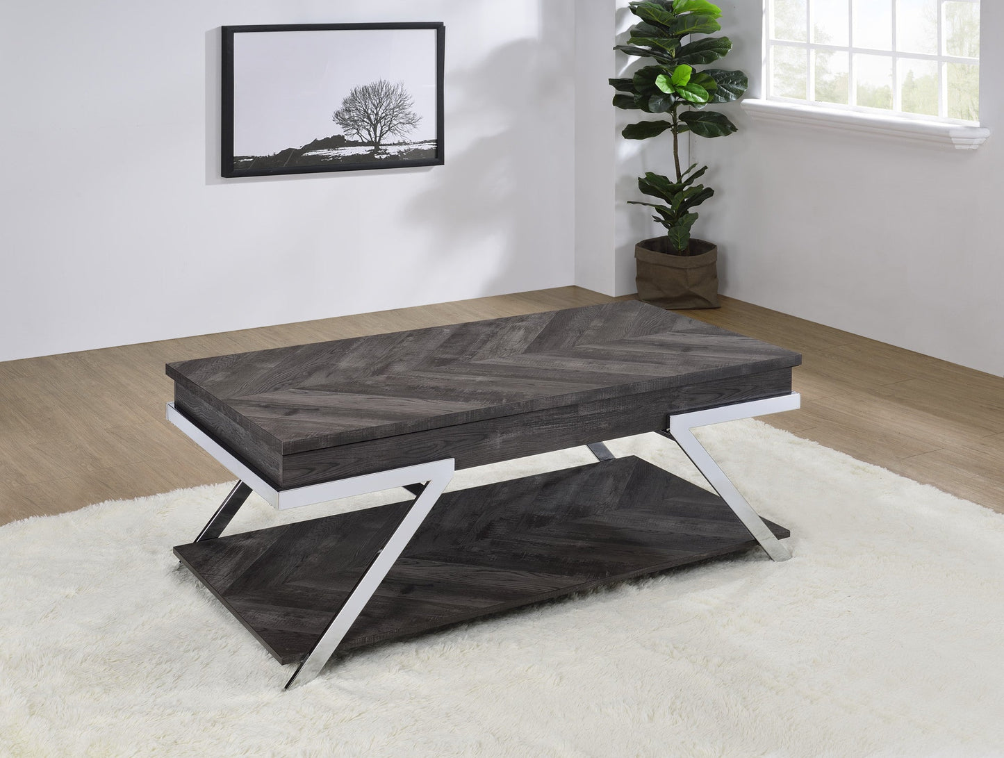 Roma Lift Top Cocktail Table