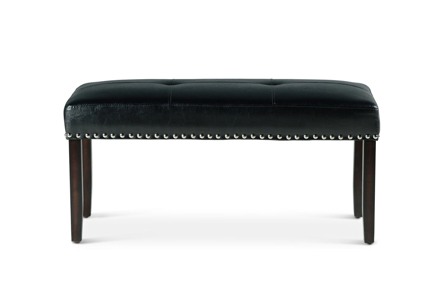 Westby Black PU Dining Bench w/