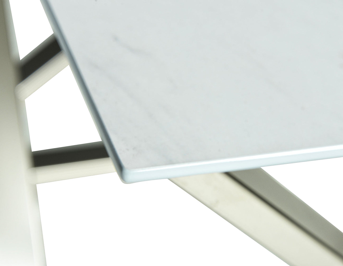 Zurich Faux White Marble Top
