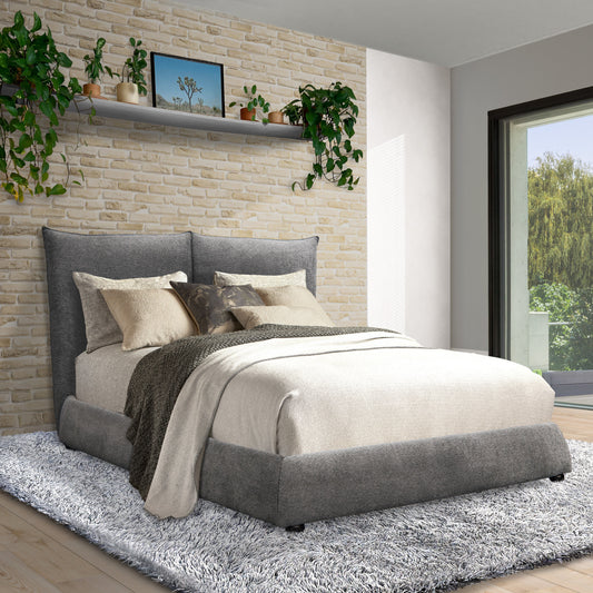 Sleep Cumulus Cozy Charcoal King Bed