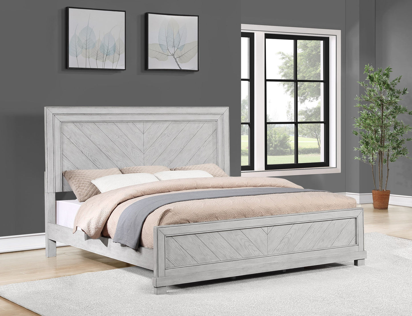 Montana Gray Queen Headboard