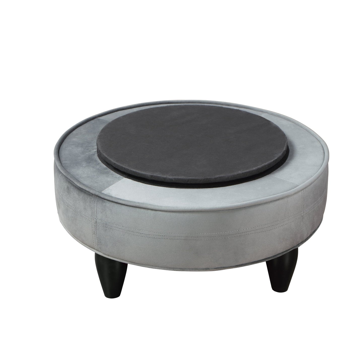 Sophia Accent Chair Gray Velvet