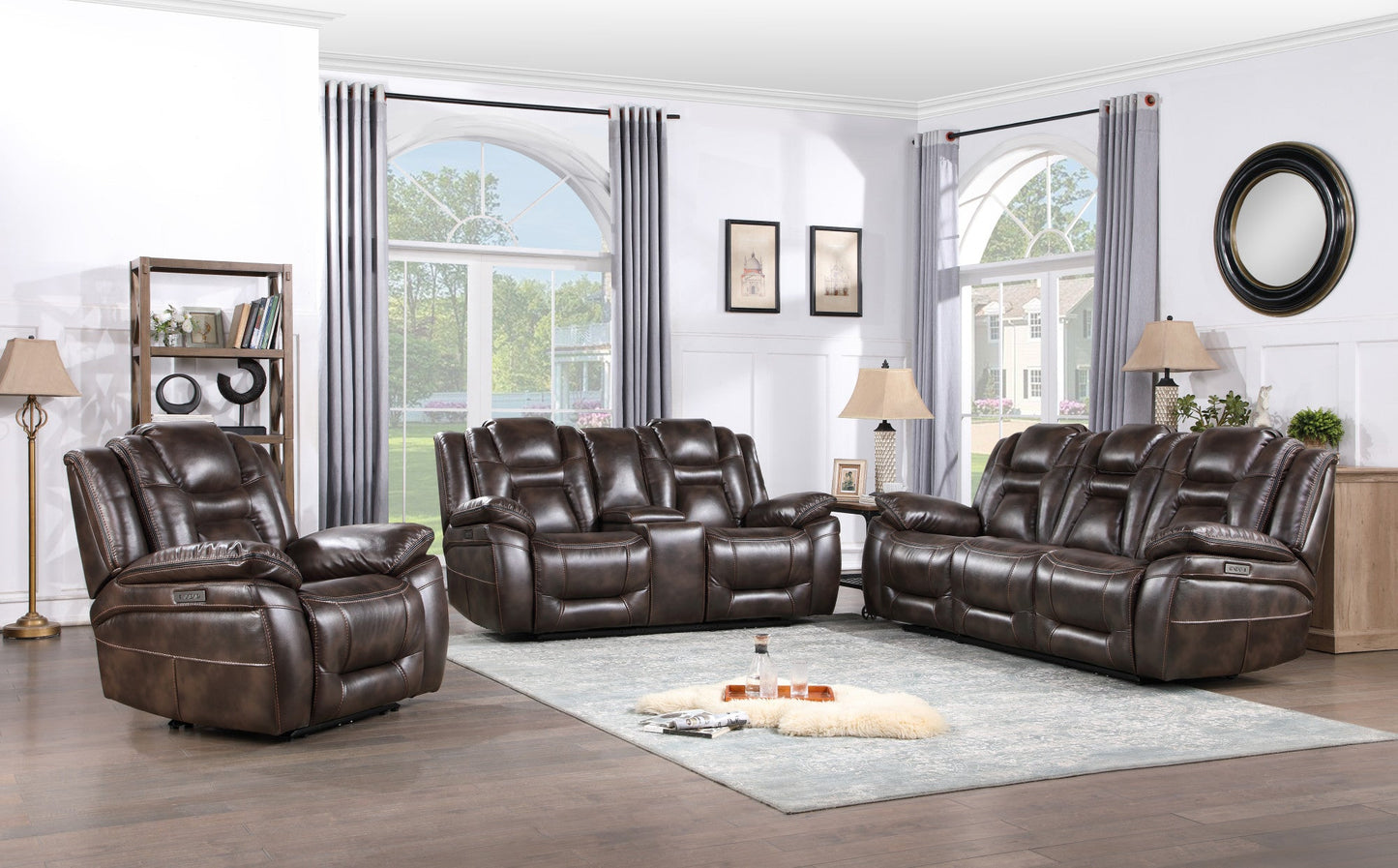 Oportuna P/P Sofa w/ Drp Dwn w/