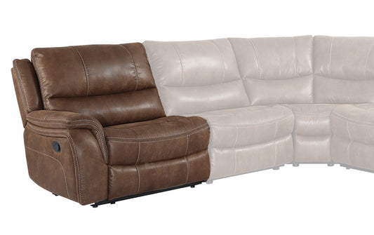 Lehi Sectional LAF Manual Recline Brindle