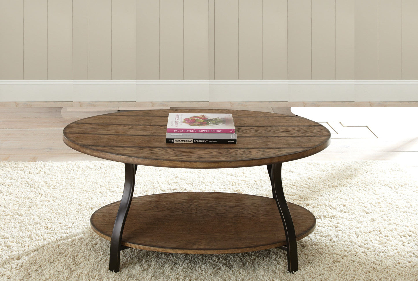 Denise Oval Cocktail Table