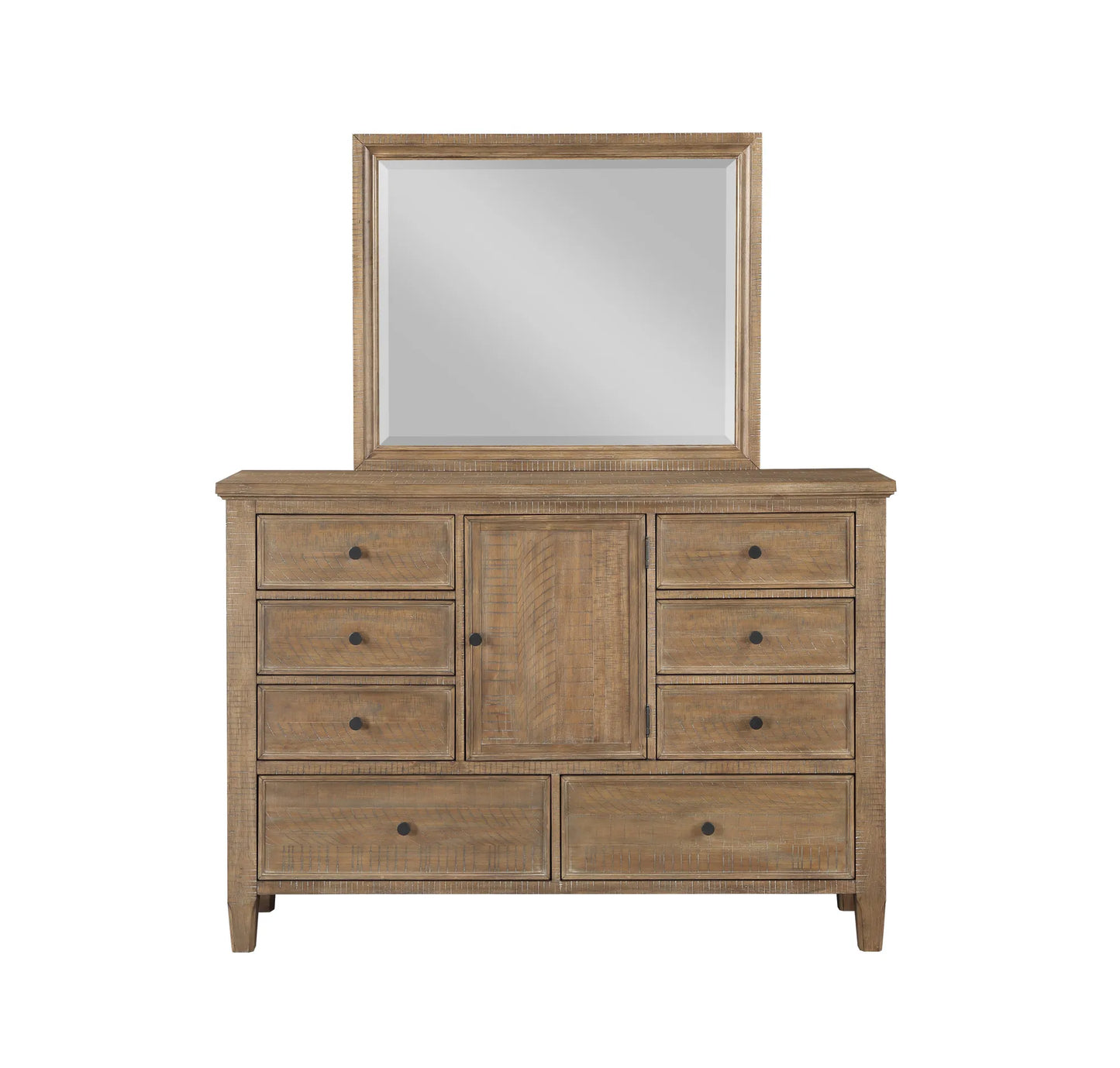 Riverdale Driftwood Driftwood Dresser& Mirror