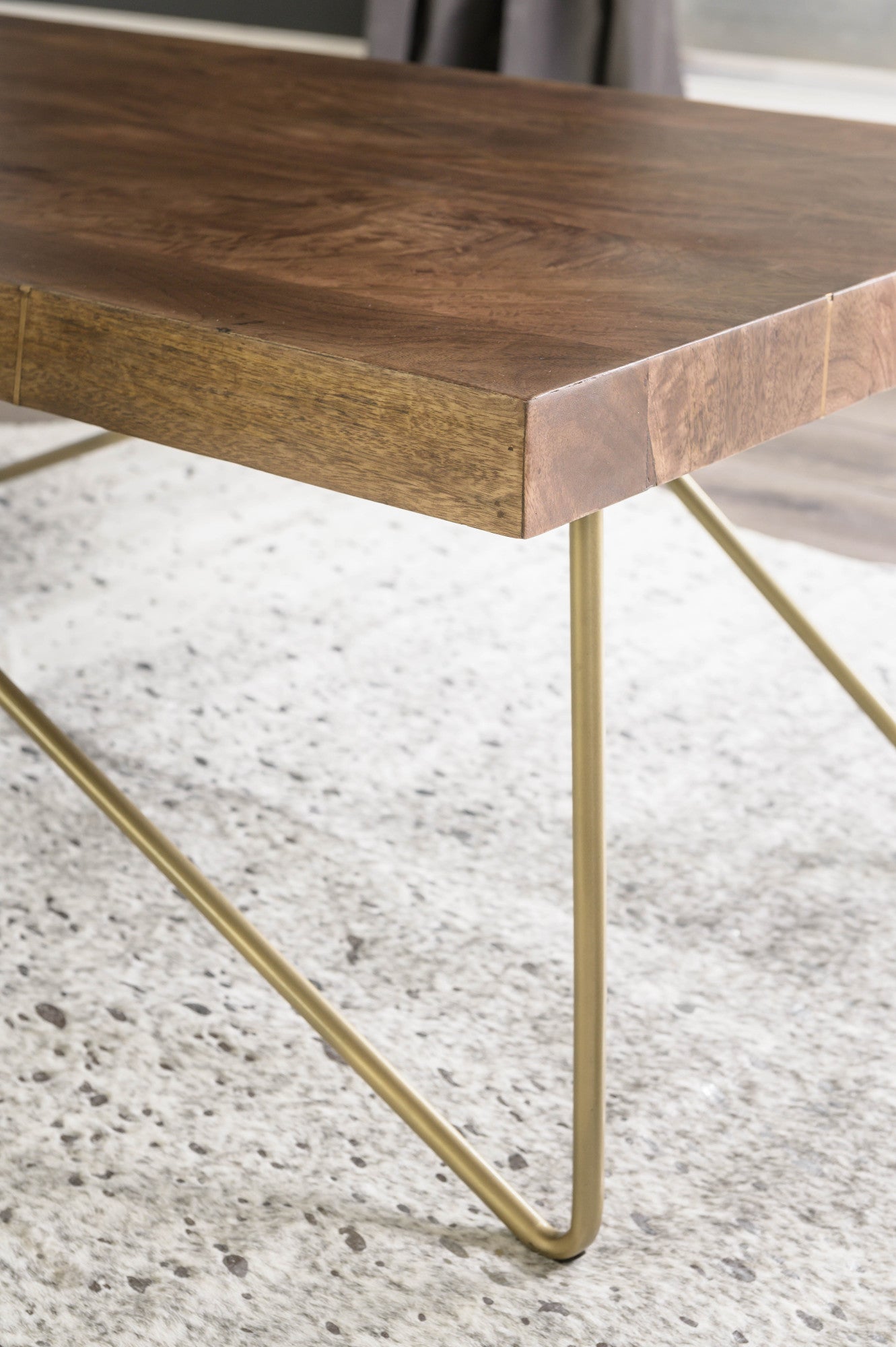 Walter Brass Inlay Cocktail Tbl