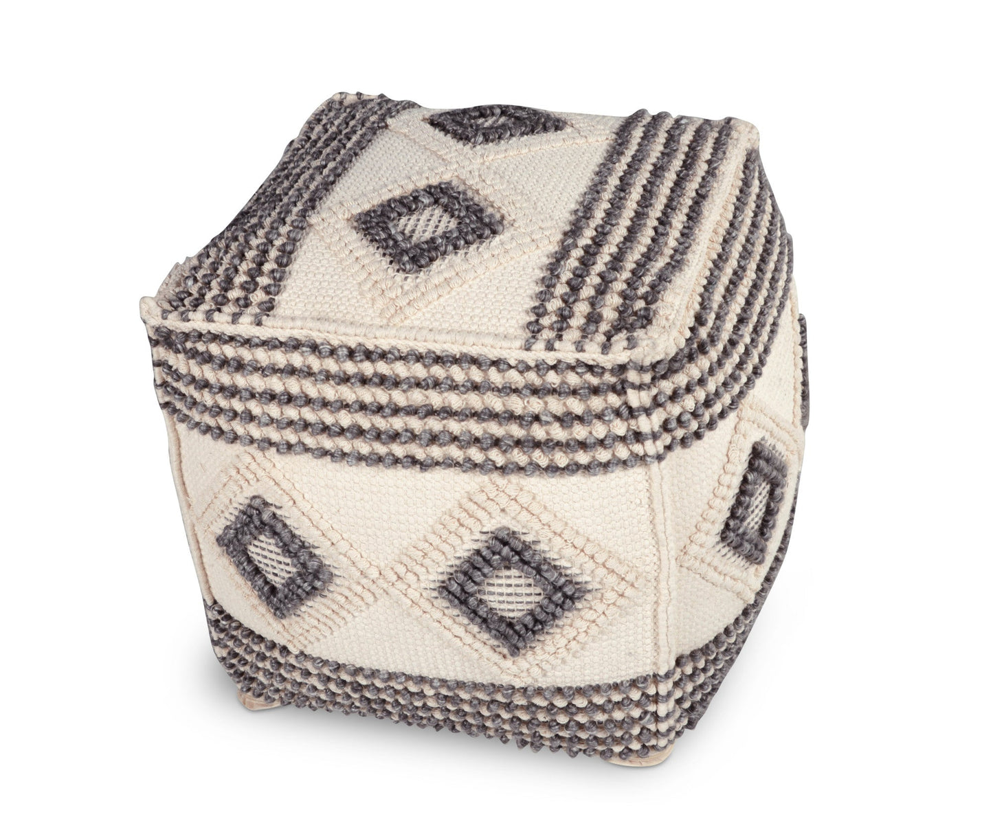 Dalia Square Handwoven Woolen