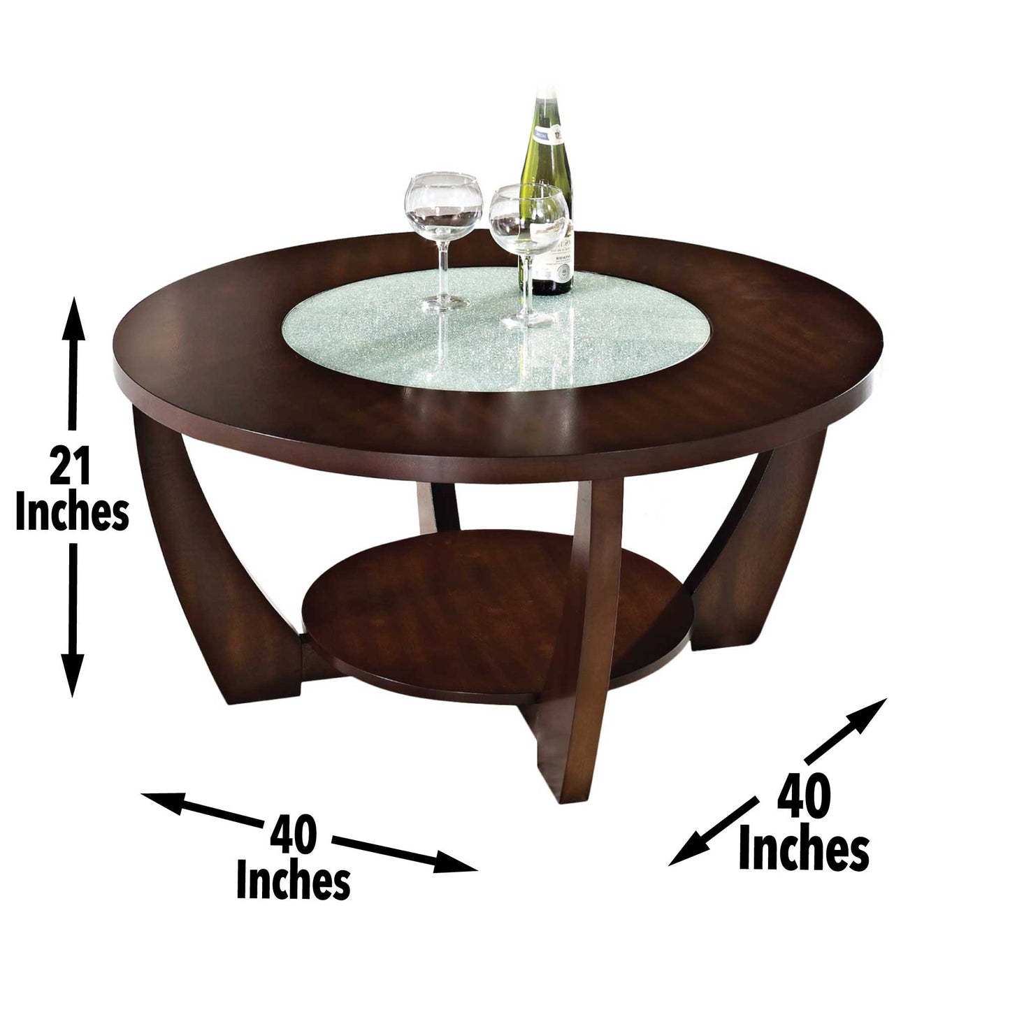 Rafael Cocktail Table w/Casters