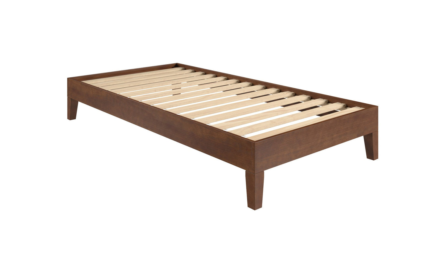 Nix Twin Platform Bed Natural