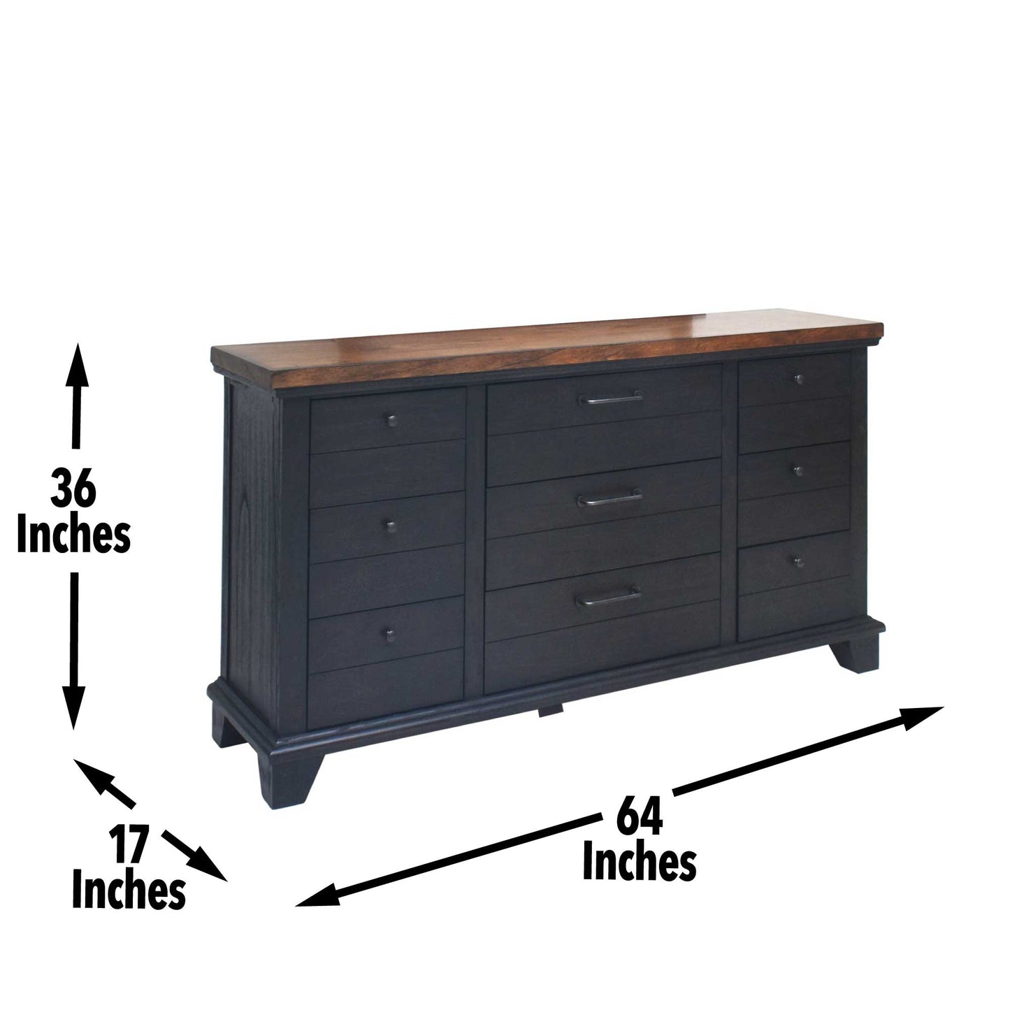 Bear Creek Dresser Brown