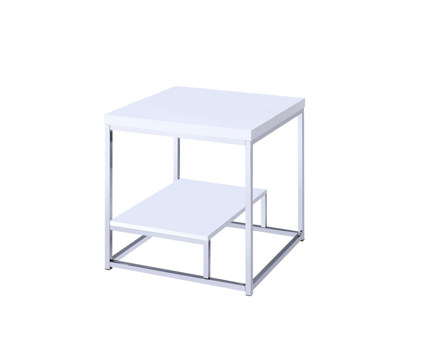 Lucia End Table White