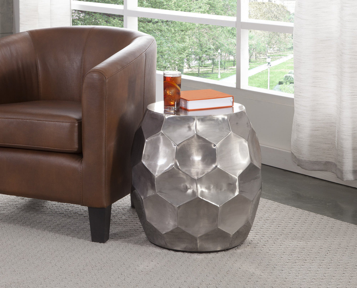 Stomp Round End Table