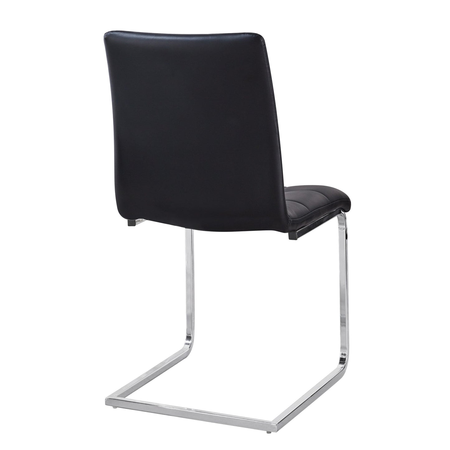Escondido Black PU Side Chair