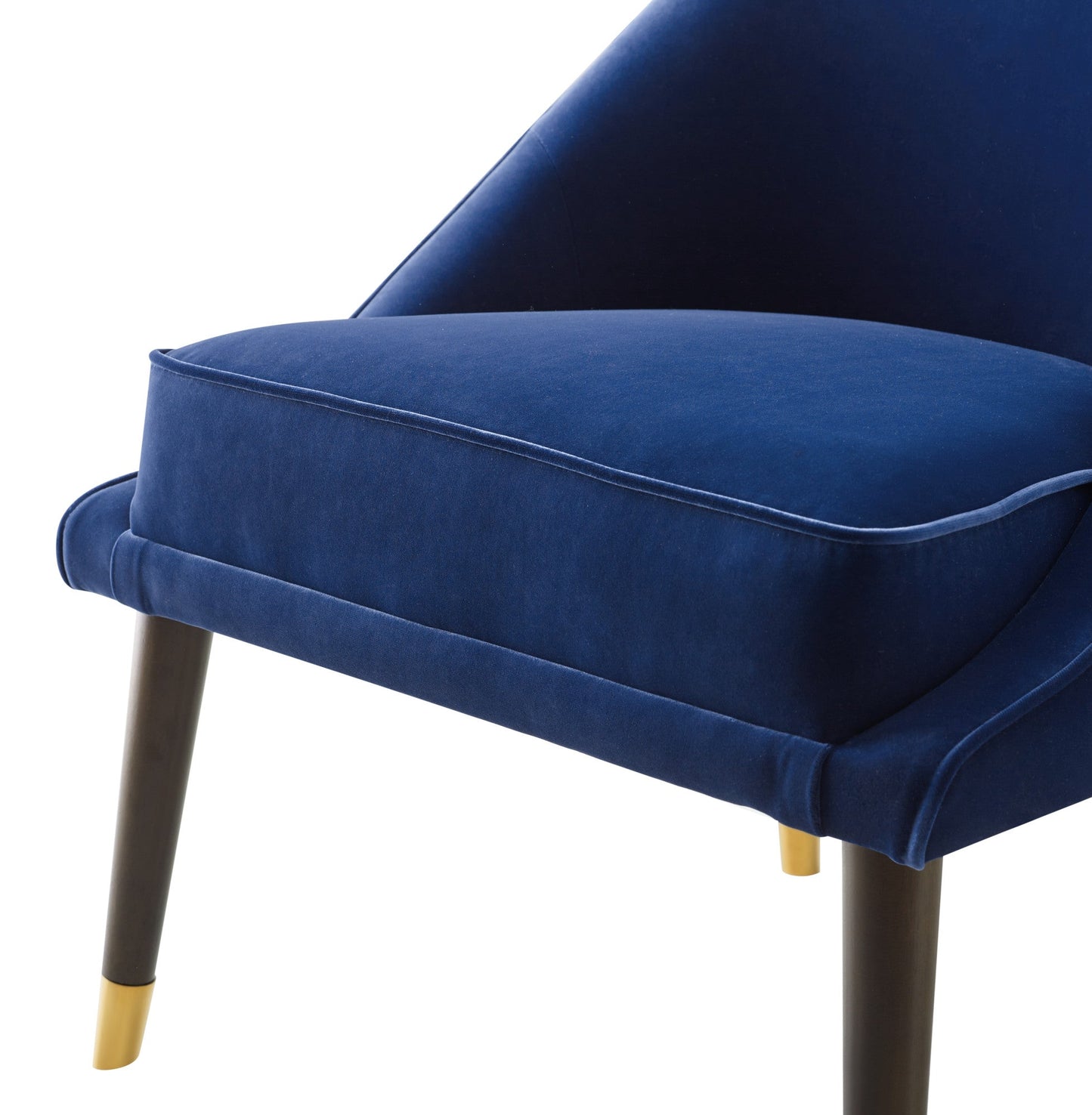 Avalon Velvet Accent Chair Navy